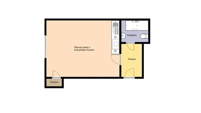 Prodej bytu 1+kk, Praha - Vysočany, Čerpadlová, 36 m2