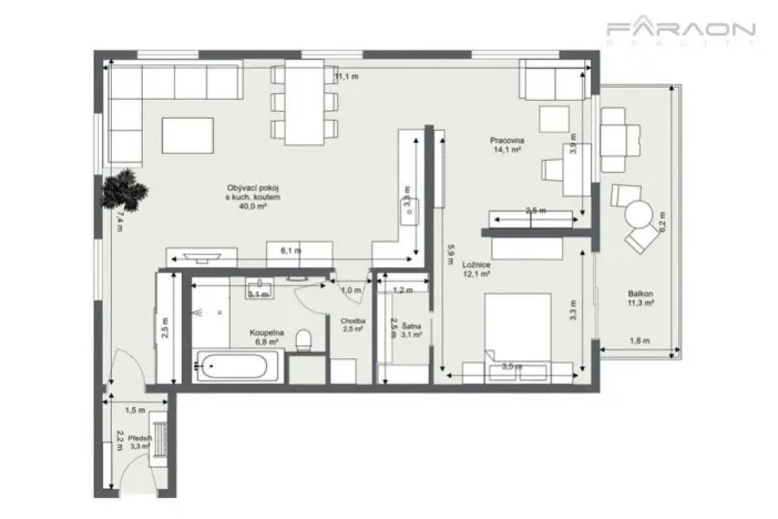 Prodej bytu 3+kk, Praha - Žižkov, Spojovací, 87 m2