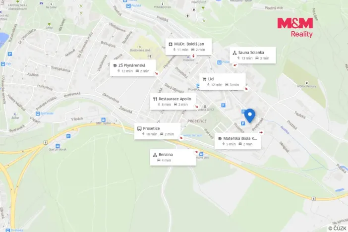 Prodej bytu 4+1, Teplice - Prosetice, Na konečné, 76 m2