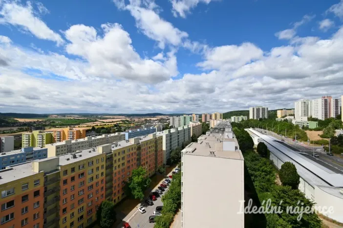 Pronájem bytu 1+kk, Brno - Nový Lískovec, Oblá, 31 m2