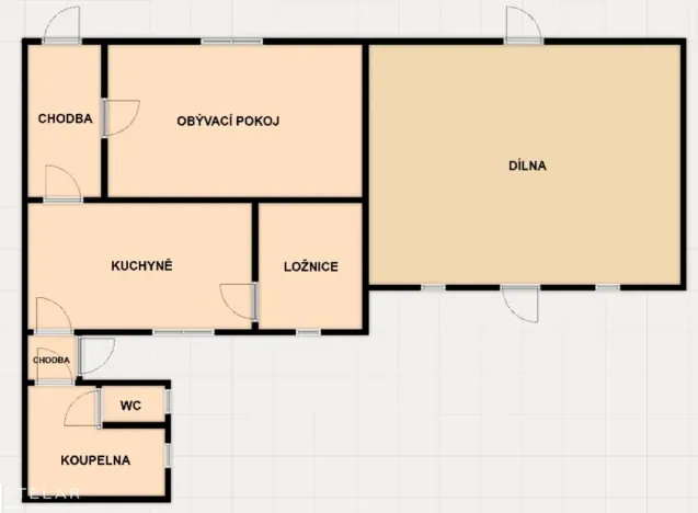 Prodej rodinného domu, Rudolfov, Adamovská, 100 m2