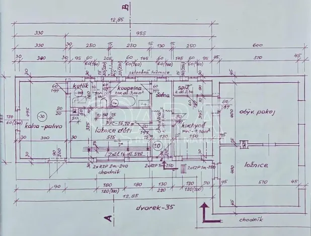 Prodej rodinného domu, Malý Újezd - Vavřineč, 90 m2