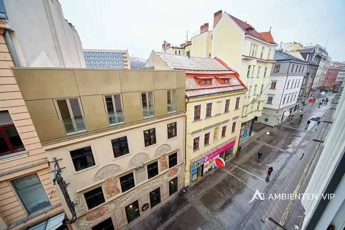 Pronájem bytu 3+kk, Brno, Jakubská, 82 m2