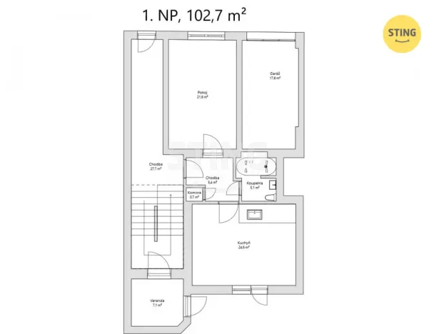 Prodej rodinného domu, Pardubice, Ve Lhotkách, 340 m2