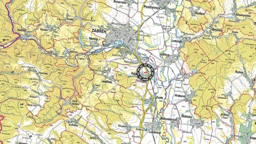 Prodej komerčního pozemku, Rájec, 480 m2