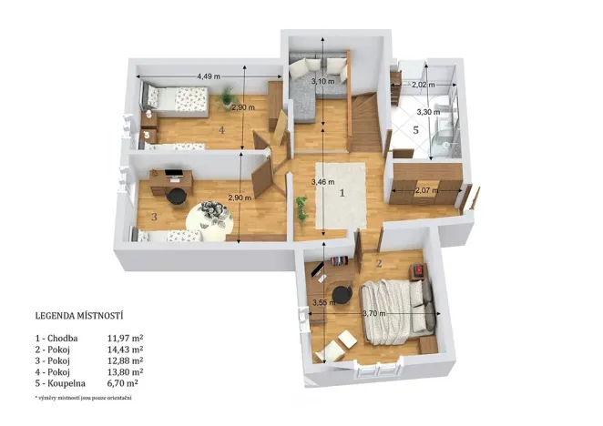 Prodej chalupy, Rohozná, 231 m2