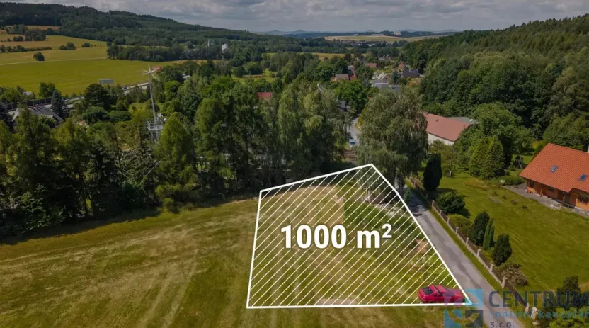 Prodej pozemku pro bydlení, Liberec - Liberec XXXIV-Bedřichovka, Pomezní, 1000 m2