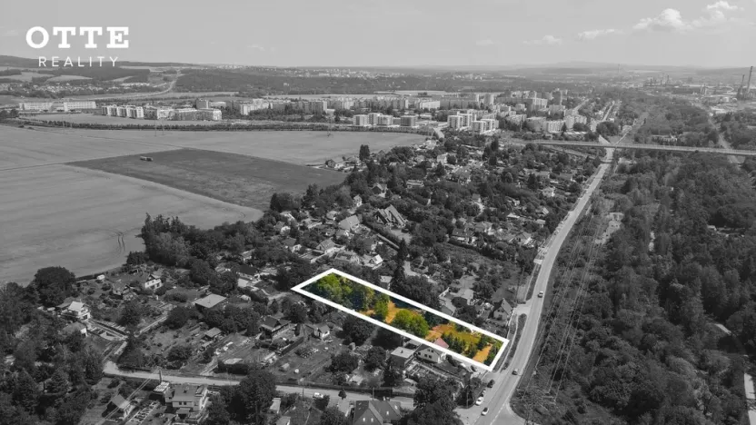Prodej pozemku pro bydlení, Plzeň, 1844 m2