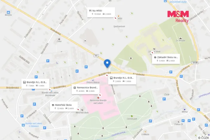 Pronájem obchodního prostoru, Brandýs nad Labem-Stará Boleslav - Brandýs nad Labem, Kostelecká, 120 m2