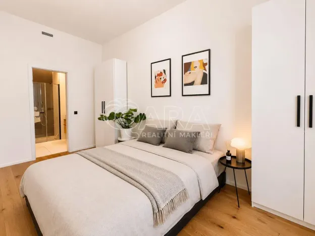 Pronájem bytu 2+kk, Praha - Smíchov, Grafická, 62 m2