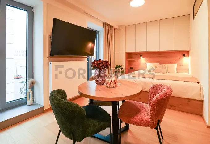 Pronájem bytu 1+kk, Brno, Cyrilská, 23 m2