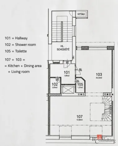Prodej bytu 4+kk, Praha - Žižkov, Radhošťská, 120 m2