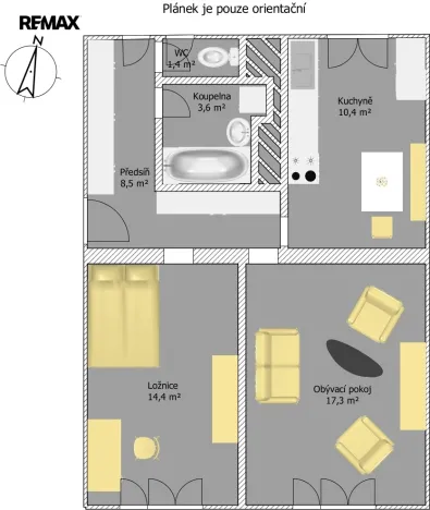 Prodej bytu 2+1, Příbram - Příbram VII, 28. října, 62 m2