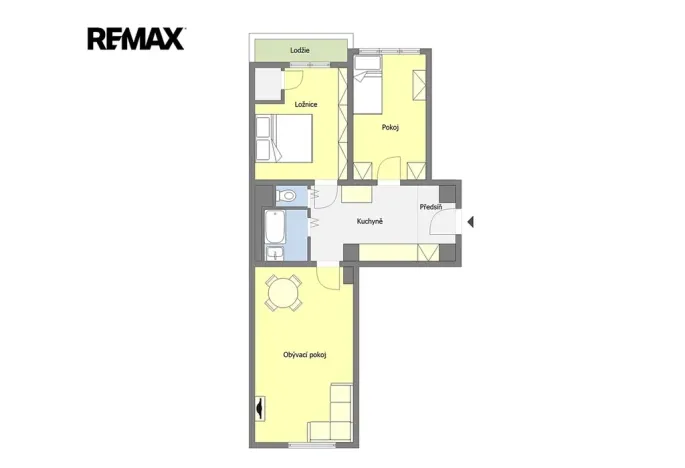 Prodej bytu 3+1, Praha - Žižkov, Buchovcova, 61 m2