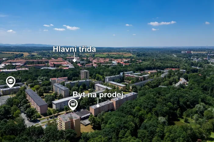 Prodej bytu 2+1, Havířov - Město, Karvinská, 44 m2
