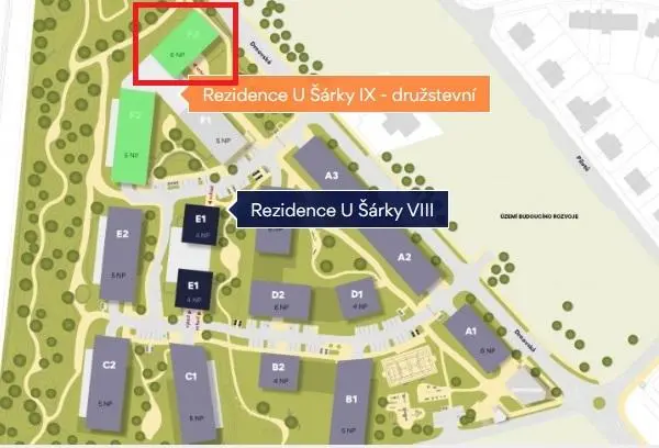 Prodej bytu 2+kk, Praha - Ruzyně, Stočesova, 52 m2