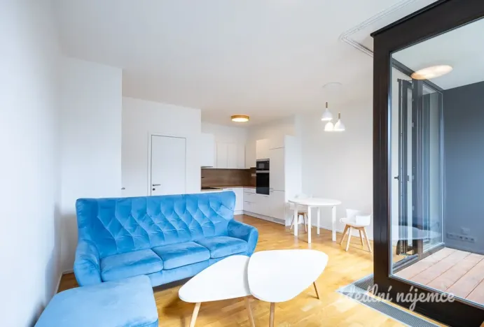 Pronájem bytu 2+kk, Praha - Libeň, Zenklova, 53 m2
