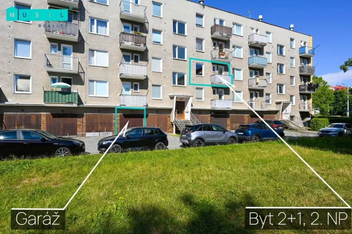 Prodej bytu 2+1, Olomouc - Neředín, Neředínská, 58 m2