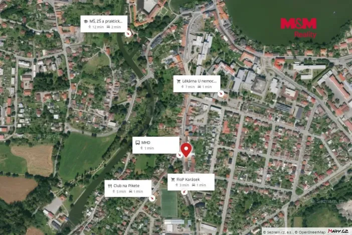 Pronájem bytu 1+kk, Jindřichův Hradec - Jindřichův Hradec III, Václavská, 24 m2