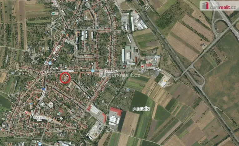 Pronájem skladu, Podivín, Příční, 79 m2
