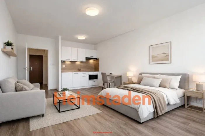 Pronájem bytu 1+kk, Orlová - Lutyně, Masarykova třída, 26 m2