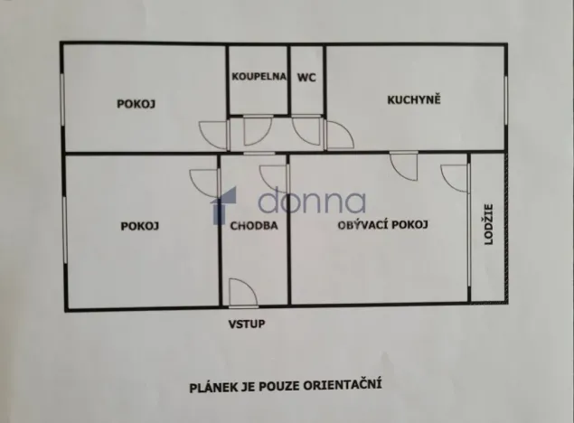 Pronájem bytu 3+1, Praha, U Botiče, 79 m2