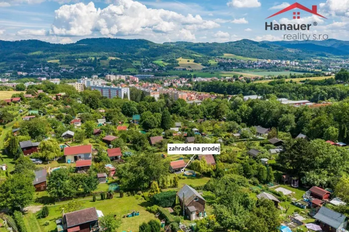 Prodej zahrady, Děčín - Děčín VI-Letná, Hraniční, 388 m2