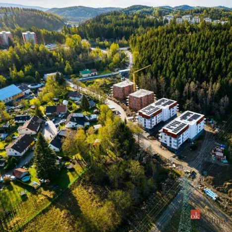 Pronájem bytu 1+kk, Jablonec nad Nisou - Rýnovice, 39 m2