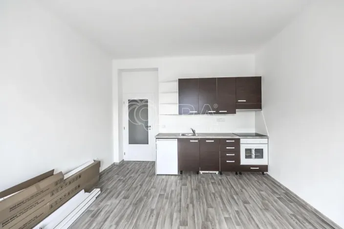Pronájem bytu 1+kk, Praha - Vršovice, Pod Rapidem, 26 m2