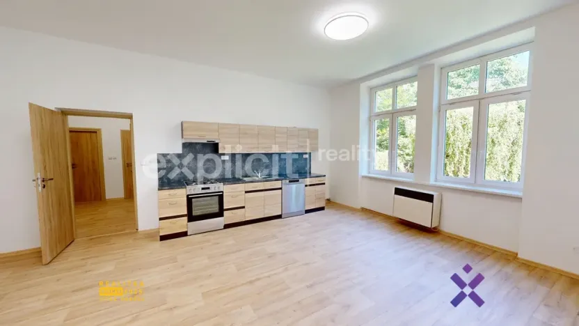 Pronájem bytu 2+kk, Opava - Předměstí, Veleslavínova, 60 m2