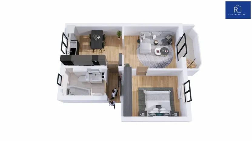 Prodej bytu 2+1, Uničov, Opletalova, 56 m2