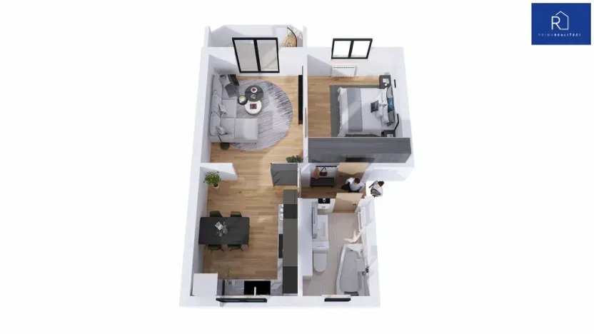 Prodej bytu 2+1, Uničov, Opletalova, 56 m2