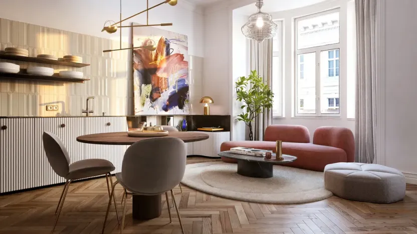 Prodej atypického bytu, Praha, Bělehradská, 71 m2