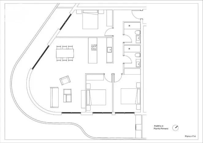 Prodej bytu 4+kk, Calpe, Alicante, Španělsko, 154 m2