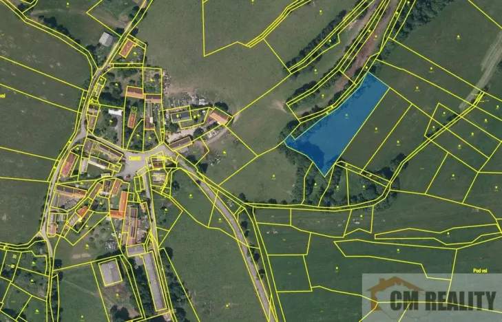 Prodej louky, Soběšice - Damíč, 22383 m2