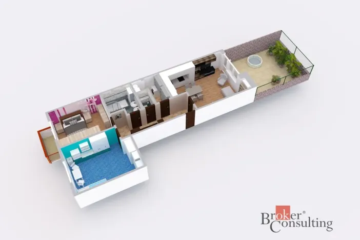 Prodej bytu 3+kk, Břeclav, Seniorů, 75 m2