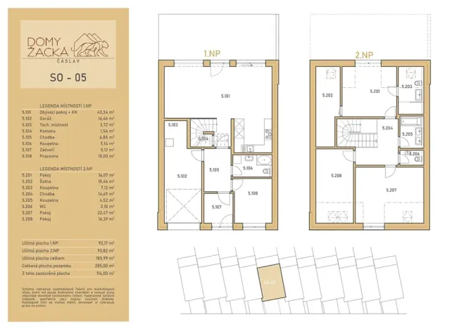 Prodej rodinného domu, Čáslav, Žacká, 170 m2