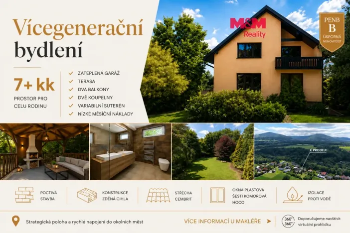 Prodej rodinného domu, Vendryně, 185 m2