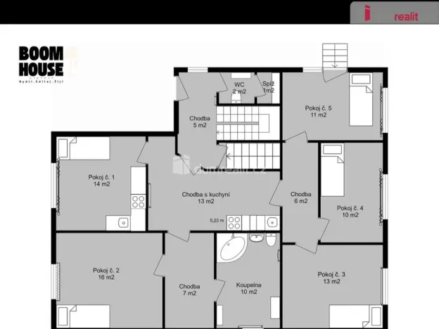 Pronájem bytu 1+kk, Praha - Lipence, Jílovišťská, 13 m2