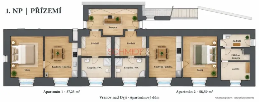 Prodej apartmánu, Vranov nad Dyjí, Znojemská, 226 m2