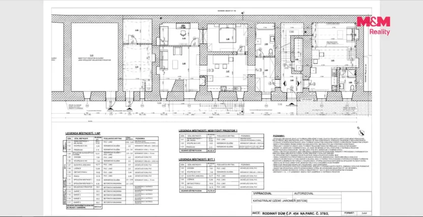 Prodej rodinného domu, Jaroměř - Jakubské Předměstí, Palackého, 454 m2