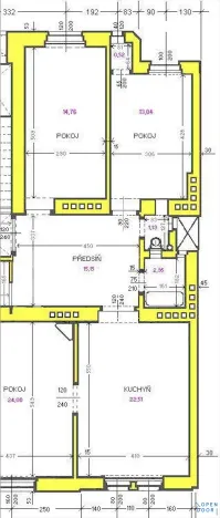Pronájem bytu 2+1, Praha - Vinohrady, Milešovská, 72 m2
