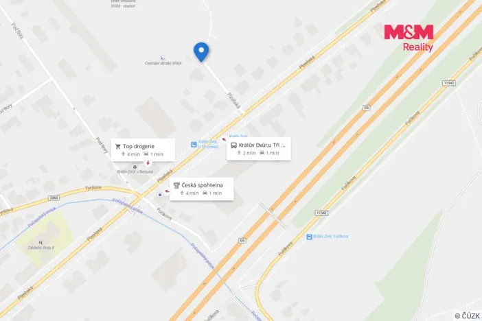 Pronájem obchodního prostoru, Králův Dvůr, Plzeňská, 405 m2