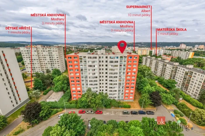 Prodej bytu 3+1, Praha - Modřany, Levského, 62 m2