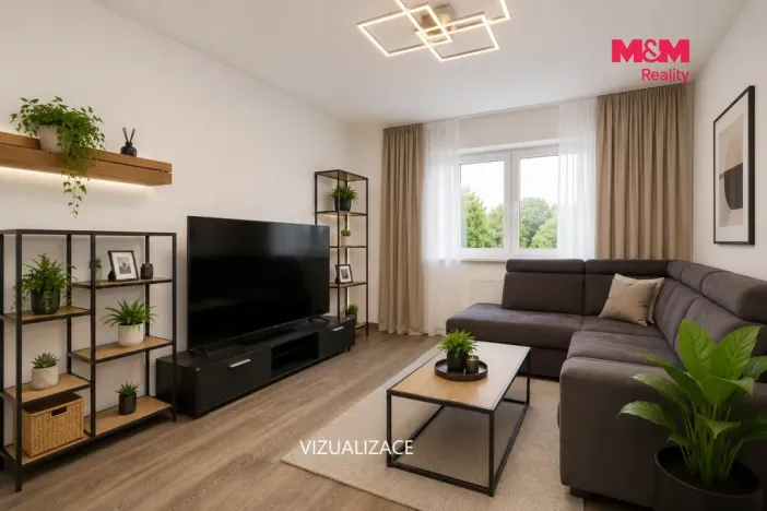 Prodej bytu 2+1, Ledeč nad Sázavou, Ke Stínadlům, 49 m2