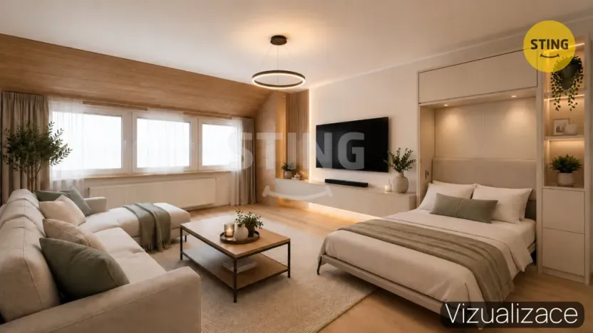 Prodej bytu 1+kk, Ostrava, Zelená, 52 m2