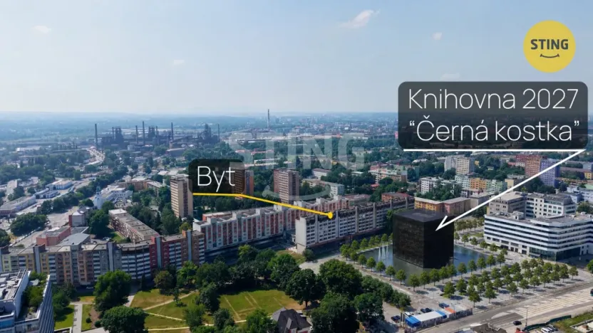 Prodej bytu 1+kk, Ostrava, Zelená, 52 m2