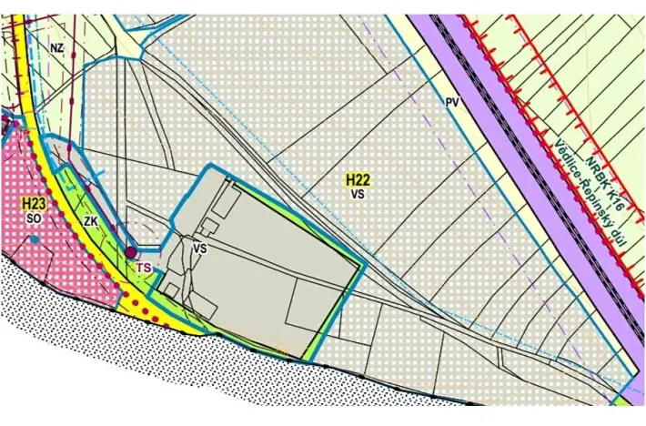 Prodej komerčního pozemku, Štětí, 4216 m2