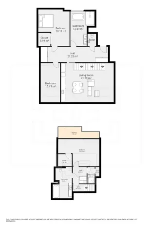 Pronájem bytu 4+kk, Praha - Karlín, Sokolovská, 183 m2