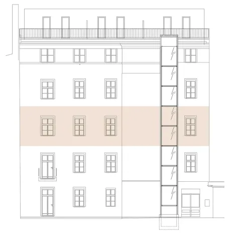 Pronájem bytu 1+kk, Praha, Myslíkova, 36 m2